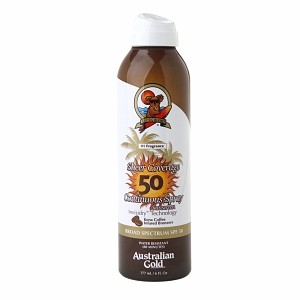 Australian Gold Sheer Coverage Continous Spray Kona Infused, SPF 50