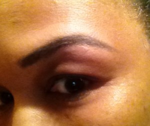 mally eyebrow for review