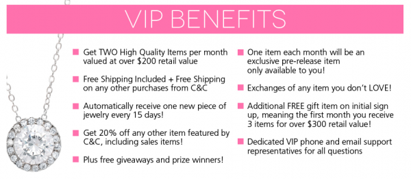 cate and chloe vip subscription box benefits