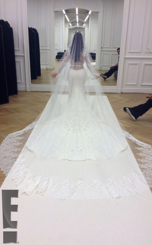 kim kardashian wedding gown kanye west
