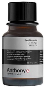 anthony pre shave oil
