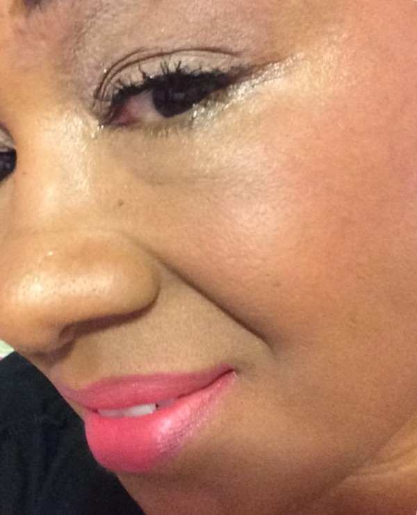 BECCA Cheek Tint Guava swatch review