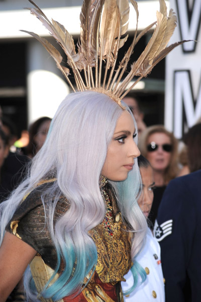 Lady Gaga MTV VMA's September 12, 2011 Getty Images