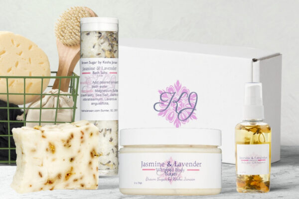 kesha janaan bath set for holiday gifting