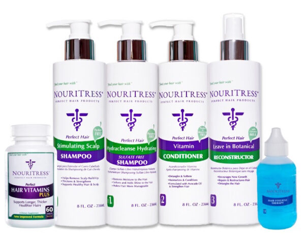nouritress hair care for thinning hair and hair restoration