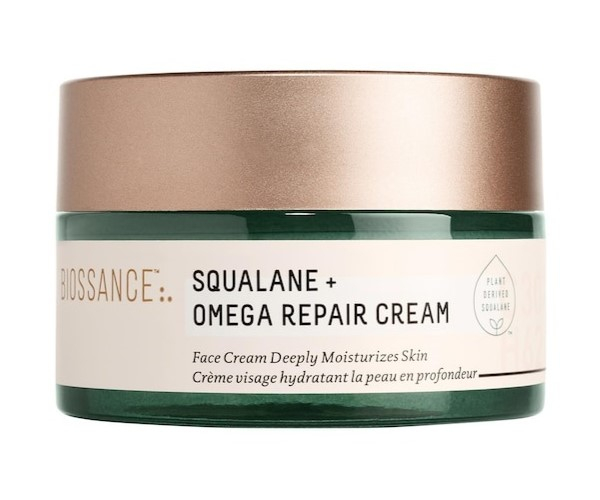 Sprinng Beauty Skin Care with Biossance Squalane + Omega Repair Deep Hydration Moisturizer