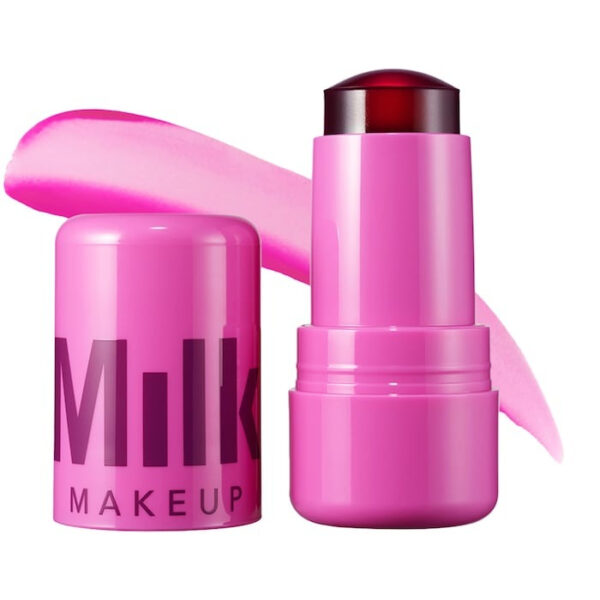 Spring Beauty makeup with Milk Makeup Cooling Water Jelly Tint Lip + Cheek Blush Stain