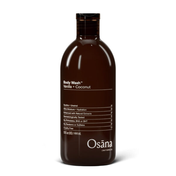 Spring Beauty Body Care with Osana Naturals Ultra Moisture + Hydration Body Wash in Vanilla + Coconut for Dry Skin