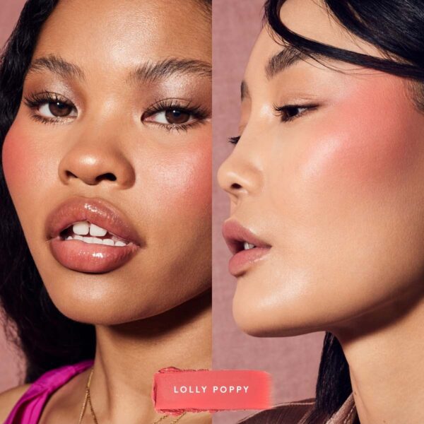 Fenty Cheeks Suede Powder Blush lolly poppy 2024 launch