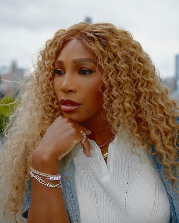 serena williams wearing Wyn Beauty Lip liiner lipgloss 2024 US Open