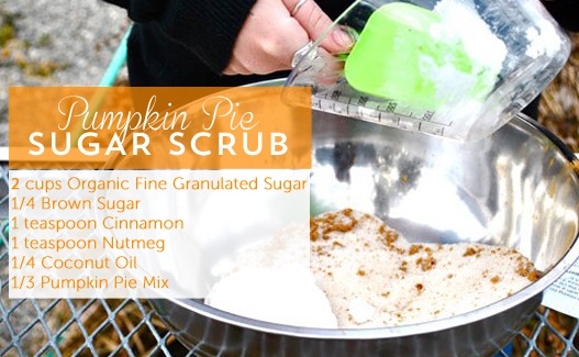 DIY indie-lee-pumpkin-scrub recipe for blingingbeauty/.com