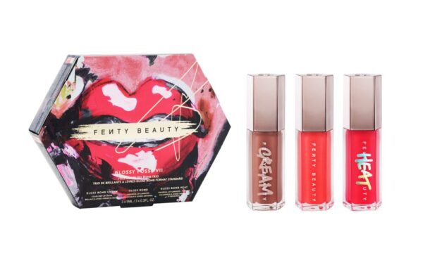 FENTY BEAUTY by Rihanna Holidaze Glossy Posse Vii Full-Size Gloss Bomb Trio gift sets 2024