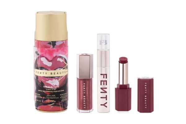 FENTY BEAUTY It’s Riri Szn 3-Piece Lip Set holidaze 2024 gift set blingingbeauty.com gift guide