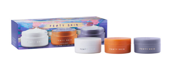 Fenty Skin Lil Butta Dropz Mini Whipped Oil Body Cream Trio gift set holidaze 2024 blingingbeauty.com gift guide