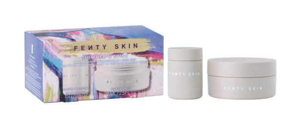 Fenty Skin Shimmer N Spice Warm Cinnamon Shimmering Lip + Body Duo holidaze 2024 blingingbeauty.com gift guide