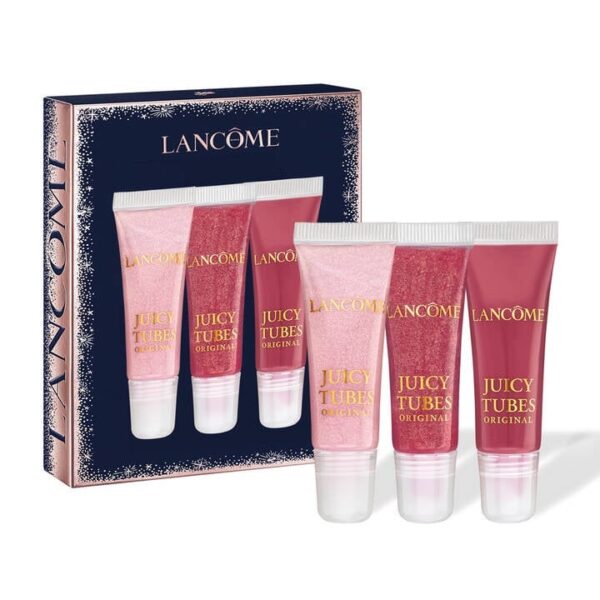 Lancome Juicy Tube Lip Gloss Trio holiday gift set blingingbeauty.com gift guide