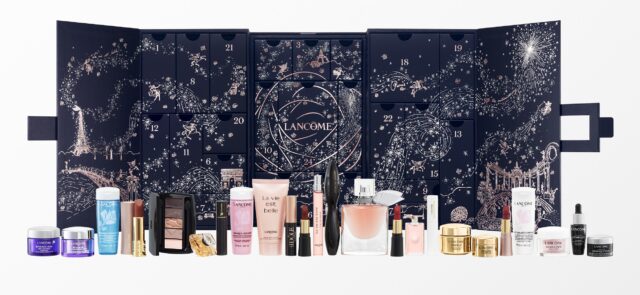 lancome holiday advent calendar 2024 blingingbeauty.com gift guide