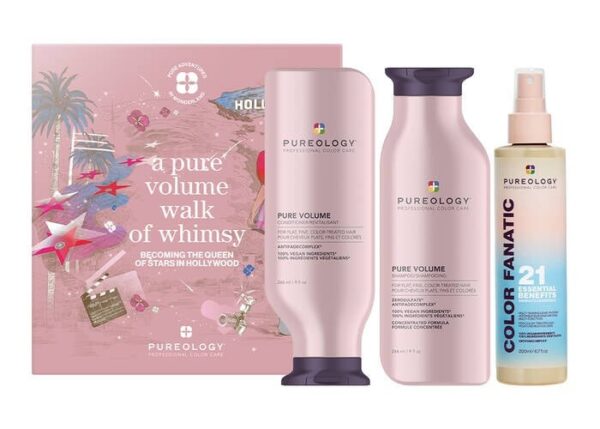Pureology-2024-Holiday-A Pure Volume Walk of Whimsy Holiday Gift Set blingingbeauty.com gift guide