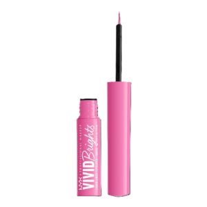 NYX Vivid Brights Longwear Liquid Liner for Festival Season Makeup looks