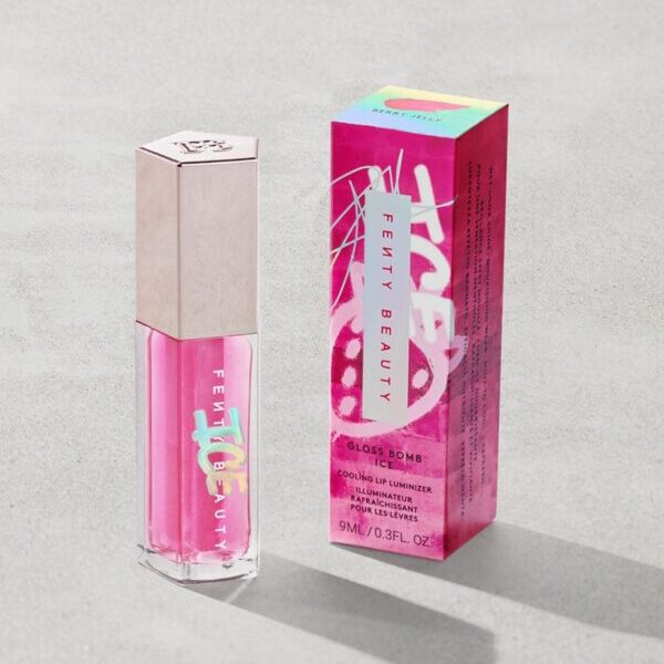 Gloss Bomb Ice Cooling Lip Luminizer in Berry Jelly