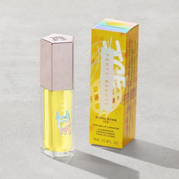 Gloss Bomb Ice Cooling Lip Luminizer in Pineapple Ice'd