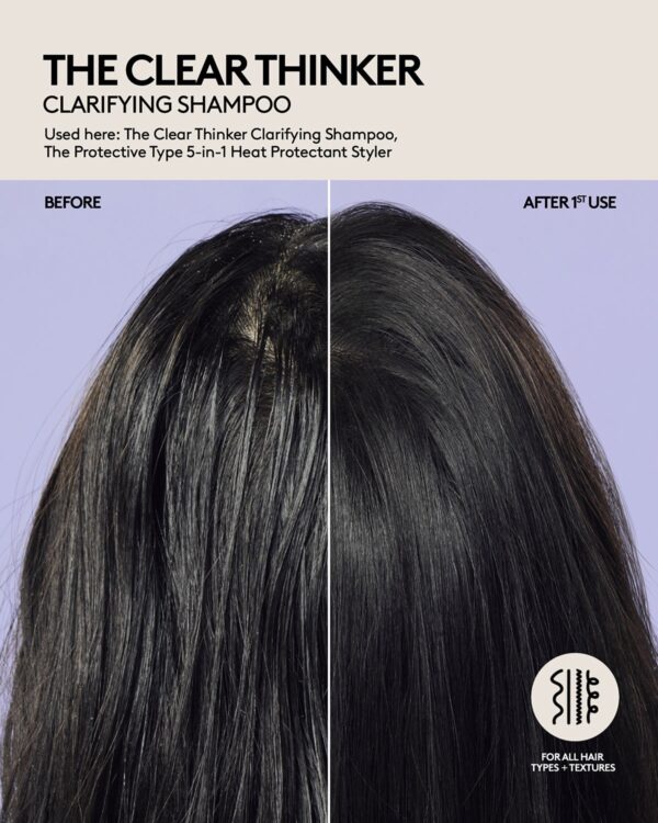FENTY HAIR CLEAR THINKER CLARIFYING SHAMPOO AFTER ONE USE