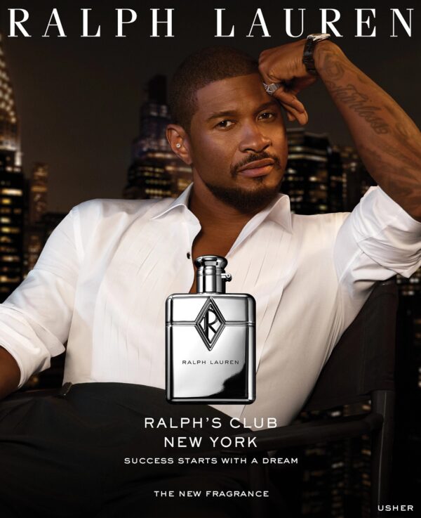 usher is the face of ralph lauren fragrances Ralph's Club New York Eau de Parfum