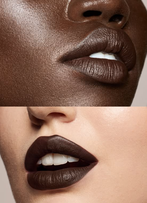 FENTY BEAUTY STUNNA LIP PAINT IN UNLAWFUL ON models
