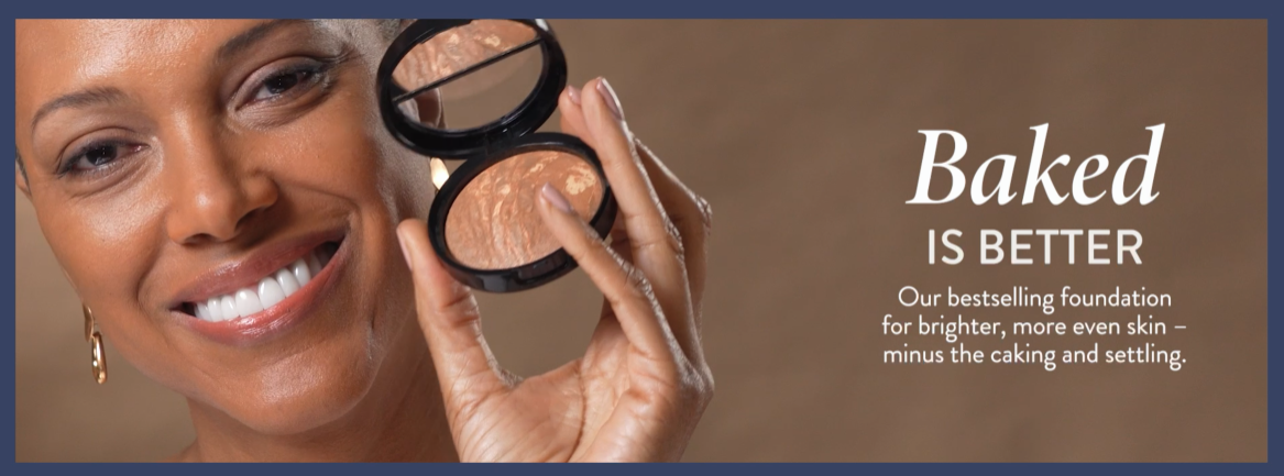 Baked is better laura geller makeup banner