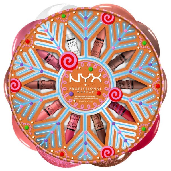 NYX Professional Makeup Holiday Butter Gloss Vault Gift Set