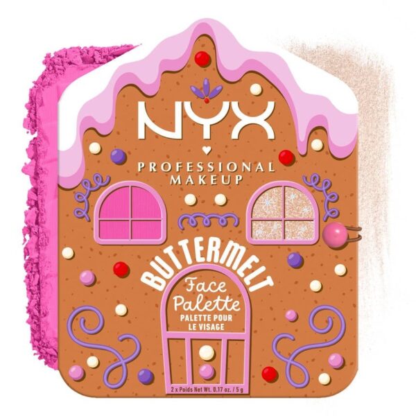 NYX Professional Makeup Holiday Buttermelt Face Palette