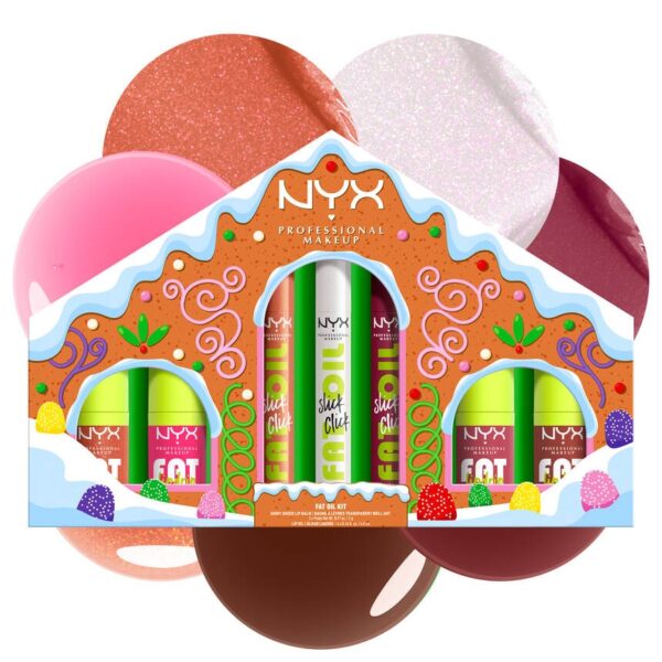 NYX Professional Makeup Holiday Fat Gingerbread House Gift Set