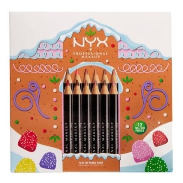 NYX Professional Makeup Holiday Slim Lip Liner Vault