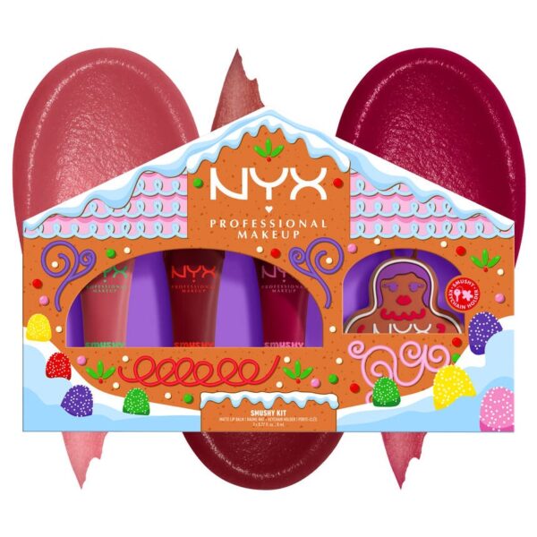 NYX Professional Makeup Holiday Smushy Matte Lip Balm Gift Set