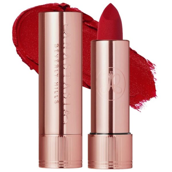 Anastasia Beverly Hills Full-Pigment Matte & Satin Velvet Lipstick for National Wear Red Day®