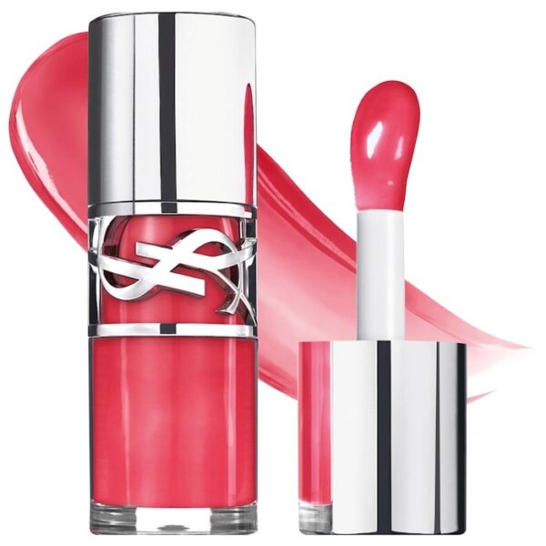 National Wear Red Day®Yves Saint Laurent YSL Loveshine Plumping Lip Oil Gloss in Cherry Flash 