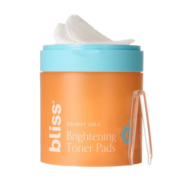 Amazon Summer Beauty Sale Bliss Bright Idea Vitamin c + Peptide Toner Pads