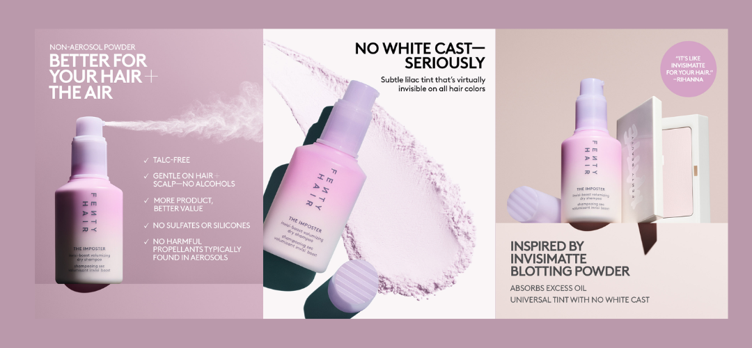 FENTY HAIR THE IMPOSTER INVISI-BOOST VOLUMIZING DRY SHAMPOO FEATURED PHOTO