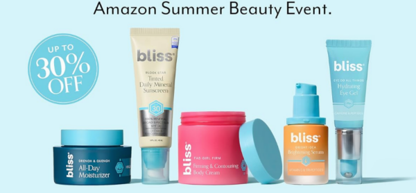 BLISS SKIN CARE Amazon Summer Beauty Sale