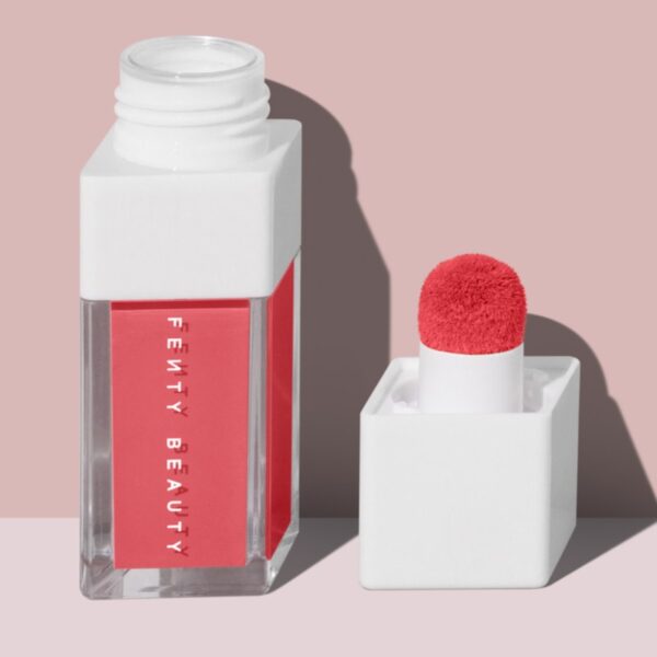 GET THE LOOK RIHANNA MET GALA 2026 -- Fenty Beauty Shake N' Play Buildable Liquid Blush --