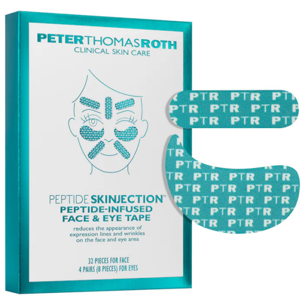 Peter Thomas Roth Peptide Skinjection™ Peptide-Infused Face & Eye Tape for Wrinkles and Aging Skin