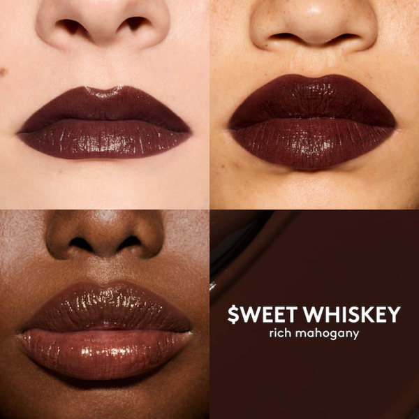 Fenty Beauty by Rihanna Gloss Bomb Stix High-Shine Gloss Stick in $weet Whiskey models