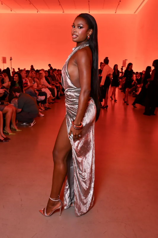 Coco Jones attends the Prabal Gurung Ready-to-Wear Spring/Summer 2027 fashion show at New York Fashion Week on September 12, 2026.Getty Images 