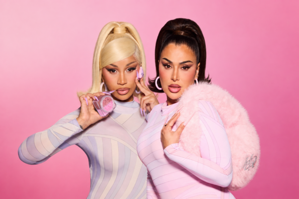 Cardi B and Huda Kattan for Huda Beauty Ultra Snatched campaign
