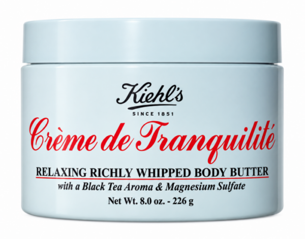 NEW KIEHL'S Creme de Tranquilité Richly Whipped Body Butter BLACK TEA