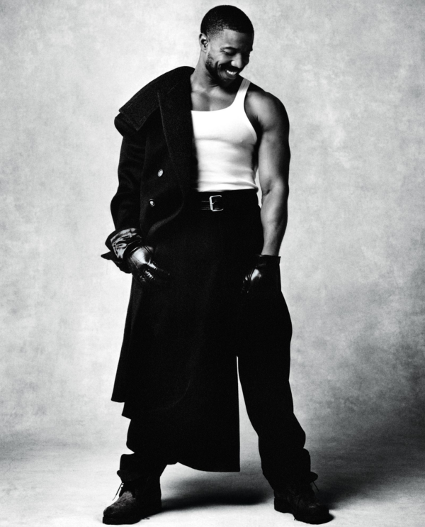 MICHAEL B JORDAN VOGUE OCTOBER 2026 HIGH CONTRAST