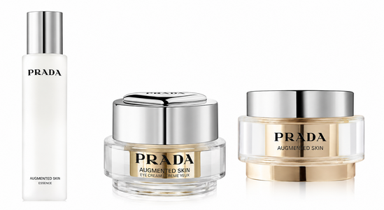 Prada Augmented Skin Essence, Eye Cream and Cream