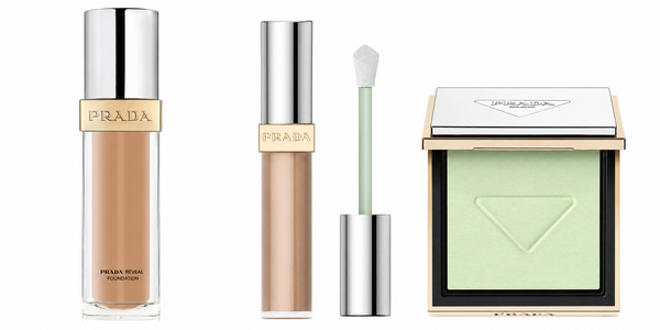 Prada Reveal Foundation, concealer and Reset Setting Powder
